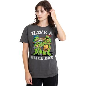 Teenage Mutant Ninja Turtles Men's TMNT Have A Slice Day T-Shirt, Charcoal Size: 2XL Charcoal 2XL Teenage Mutant Ninja Turtles Men's TMNT Have A Slice Day T-Shirt, Charcoal Size: 2XL Charcoal 2XL
