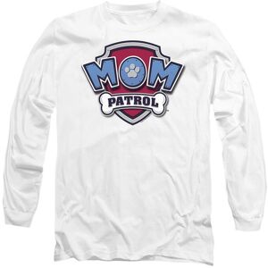 Paw Patrol Men's Mother'S Day Mom Patrol Badge Unisex Adult Longsleeve T-Shirt, White Size: 2XL White 2XL Paw Patrol Men's Mother'S Day Mom Patrol Badge Unisex Adult Longsleeve T-Shirt, White Size: 2XL White 2XL