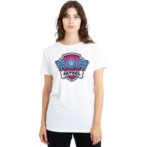 Paw Patrol Men's Mother'S Day Mom Patrol Badge T-Shirt, White Size: Medium White M Paw Patrol Men's Mother'S Day Mom Patrol Badge T-Shirt, White Size: Medium White M