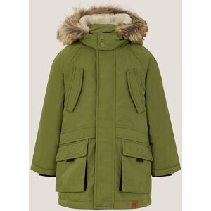 Monsoon Boy's Hooded Parka Coat in Green Size: 5-6 Years Green 5-6 Years Monsoon Boy's Hooded Parka Coat in Green Size: 5-6 Years Green 5-6 Years