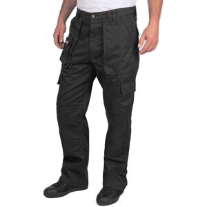Lee Cooper Workwear Men's Multi Pocket Trouser in Black Size: 30L Black 30L Lee Cooper Workwear Men's Multi Pocket Trouser in Black Size: 30L Black 30L