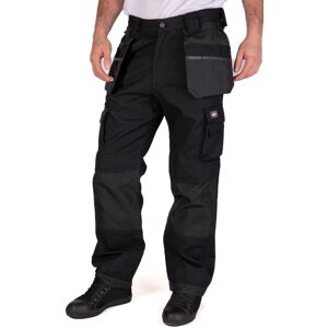 Lee Cooper Workwear Men's Holster Pocket Trouser in Black Size: 38L Black 38L Lee Cooper Workwear Men's Holster Pocket Trouser in Black Size: 38L Black 38L