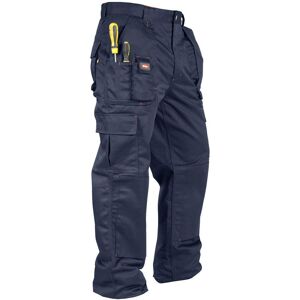 Lee Cooper Workwear Men's Multi Pocket Trouser in Navy Size: 34R Navy 34R Lee Cooper Workwear Men's Multi Pocket Trouser in Navy Size: 34R Navy 34R