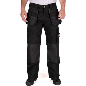 Lee Cooper Workwear Men's Fixed Holster Pocket Trouser in Black Size: 38L Black 38L Lee Cooper Workwear Men's Fixed Holster Pocket Trouser in Black Size: 38L Black 38L