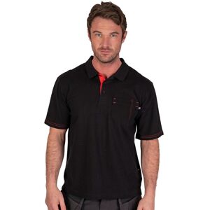 Lee Cooper Workwear Men's Front Pocket Pique Polo Shirt in Black Size: Large Black L Lee Cooper Workwear Men's Front Pocket Pique Polo Shirt in Black Size: Large Black L