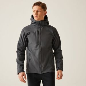 Regatta Men's 'Repeller' Hooded Softshell Jacket in Grey Size: Medium Grey M Regatta Men's 'Repeller' Hooded Softshell Jacket in Grey Size: Medium Grey M