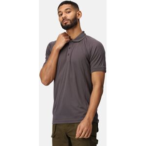 Regatta Men's Coolweave Polo in Mid Grey Size: Large Mid Grey L Regatta Men's Coolweave Polo in Mid Grey Size: Large Mid Grey L