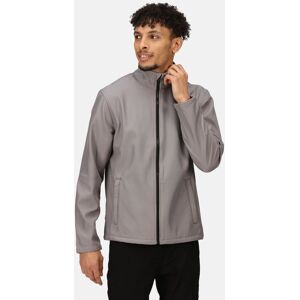 Regatta Men's 'Ablaze' Printable Softshell Jacket in Dark Grey Size: Medium Dark Grey M Regatta Men's 'Ablaze' Printable Softshell Jacket in Dark Grey Size: Medium Dark Grey M
