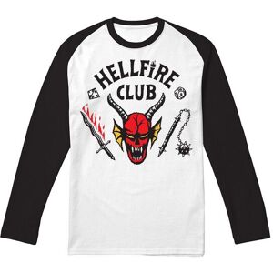 Stranger Things Hellfire Club Raglan Ls Adult Long Baseball Tee, Multi Size: 2XL Multicolor 2XL Stranger Things Hellfire Club Raglan Ls Adult Long Baseball Tee, Multi Size: 2XL Multicolor 2XL