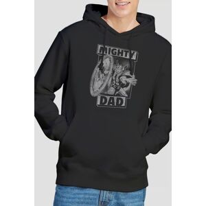 Marvel Men's Thor Father's Day Mighty Dad Hoodie in Black Size: Large Black L Marvel Men's Thor Father's Day Mighty Dad Hoodie in Black Size: Large Black L