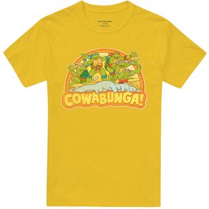 Teenage Mutant Ninja Turtles Men's Cowabunga T-Shirt Yellow Size: Small Yellow S Teenage Mutant Ninja Turtles Men's Cowabunga T-Shirt Yellow Size: Small Yellow S