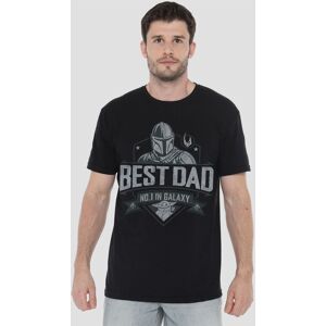 Star Wars Men's Father'S Day Mandalorian Best Dad T-Shirt Black Size: 2XL Black 2XL Star Wars Men's Father'S Day Mandalorian Best Dad T-Shirt Black Size: 2XL Black 2XL