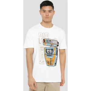 Star Wars Men's The Acolyte Blueprint Pip Droid T-Shirt White Size: Small White S Star Wars Men's The Acolyte Blueprint Pip Droid T-Shirt White Size: Small White S