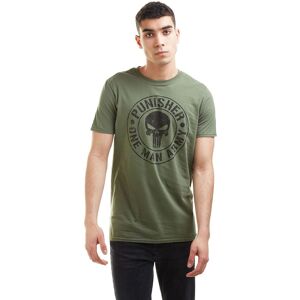 Marvel Men's One Man Army Cotton T-Shirt Dark Green Size: Medium Dark Green M Marvel Men's One Man Army Cotton T-Shirt Dark Green Size: Medium Dark Green M