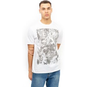 Marvel Men's Venom Web Cotton T-Shirt White Size: Small White S Marvel Men's Venom Web Cotton T-Shirt White Size: Small White S