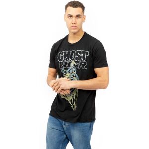 Marvel Men's Ghost Rider Speed Cotton T-shirt in Black Size: Large Black L Marvel Men's Ghost Rider Speed Cotton T-shirt in Black Size: Large Black L