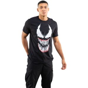 Marvel Men's Venom Teeth Cotton T-Shirt Black Size: 2XL Black 2XL Marvel Men's Venom Teeth Cotton T-Shirt Black Size: 2XL Black 2XL