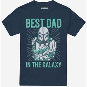 Star Wars Men's Best Dad T-Shirt Navy Size: Medium Navy M Star Wars Men's Best Dad T-Shirt Navy Size: Medium Navy M