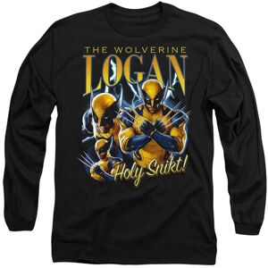 Marvel Men's DEADPOOL & WOLVERINE SNIKT LOGAN WOLVERINE BOOTLEG Long Sleeve T-Shirt, Black Size: Small Black S Marvel Men's DEADPOOL & WOLVERINE SNIKT LOGAN WOLVERINE BOOTLEG Long Sleeve T-Shirt, Black Size: Small Black S
