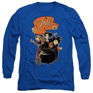 Disney Hocus Pocus Sanderson Sisters Put A Spell On You Long Sleeve T-Shirt, Royal Size: Medium Royal M Disney Hocus Pocus Sanderson Sisters Put A Spell On You Long Sleeve T-Shirt, Royal Size: Medium Royal M