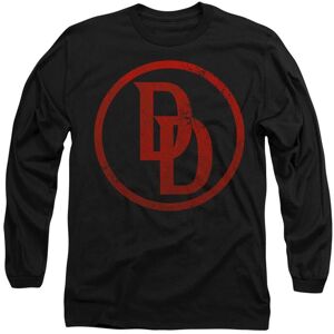 Marvel Men's Daredevil Born Again Symbol Long Sleeve T-Shirt, Black Size: XL Black XL Marvel Men's Daredevil Born Again Symbol Long Sleeve T-Shirt, Black Size: XL Black XL