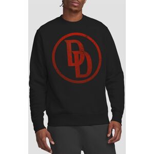 Marvel Men's Daredevil Born Again Symbol Sweatshirt, Black Size: 2XL Black 2XL Marvel Men's Daredevil Born Again Symbol Sweatshirt, Black Size: 2XL Black 2XL