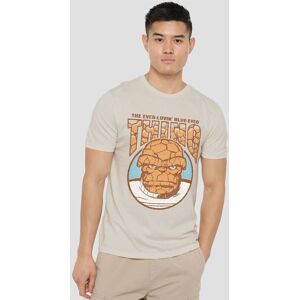 Marvel Fantastic Four Ever-Lovin' Blue-Eyed Thing T-Shirt, Natural in Beige Size: Small Beige S Marvel Fantastic Four Ever-Lovin' Blue-Eyed Thing T-Shirt, Natural in Beige Size: Small Beige S