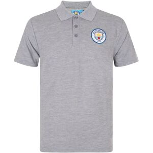 Manchester City FC - Crest - Grey - 3XL - Polo Shirt Manchester City FC - Crest - Grey - 3XL - Polo Shirt