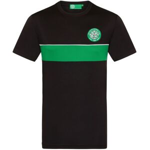 Celtic FC Men's Adults Poly T-Shirt in Black Size: 3XL Black 3XL Celtic FC Men's Adults Poly T-Shirt in Black Size: 3XL Black 3XL