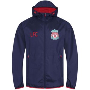 Liverpool FC Men's Adults Shower Jacket Windbreaker in Navy Size: Medium Navy M Liverpool FC Men's Adults Shower Jacket Windbreaker in Navy Size: Medium Navy M