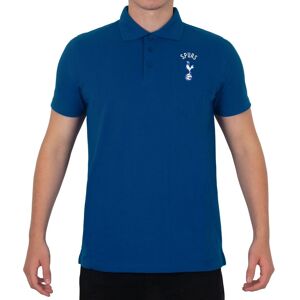 Tottenham Hotspur FC Men's Adults Crest Polo Shirt in Blue Size: Small Blue S Tottenham Hotspur FC Men's Adults Crest Polo Shirt in Blue Size: Small Blue S