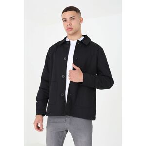 Brave Soul Men's Patch Pocket Coach Jacket in Black Size: Large Black L Brave Soul Men's Patch Pocket Coach Jacket in Black Size: Large Black L