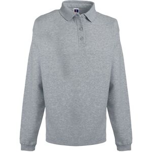 Russell Men's Europe Heavy Duty Collar Sweatshirt in Grey Size: 2XL Grey 2XL Russell Men's Europe Heavy Duty Collar Sweatshirt in Grey Size: 2XL Grey 2XL