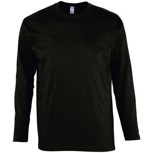 SOL'S Men's Monarch Long Sleeve T-Shirt in Midnight Size: Medium Midnight M SOL'S Men's Monarch Long Sleeve T-Shirt in Midnight Size: Medium Midnight M