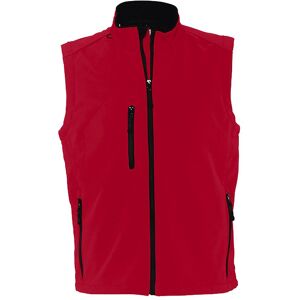 SOL'S Men's Rallye Soft Shell Bodywarmer Jacket in Red Size: 2XL Red 2XL SOL'S Men's Rallye Soft Shell Bodywarmer Jacket in Red Size: 2XL Red 2XL