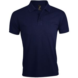 SOL'S Men's Prime Pique Plain Short Sleeve Polo Shirt in Navy Size: Large Navy L SOL'S Men's Prime Pique Plain Short Sleeve Polo Shirt in Navy Size: Large Navy L