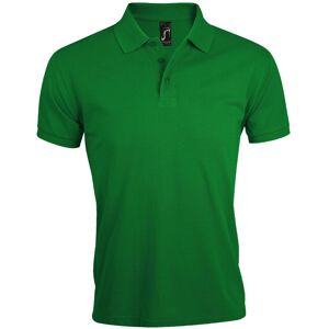 SOL'S Men's Prime Pique Plain Short Sleeve Polo Shirt in Green Size: 5XL Green 5XL SOL'S Men's Prime Pique Plain Short Sleeve Polo Shirt in Green Size: 5XL Green 5XL