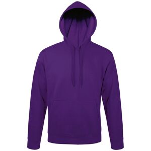 SOL'S Men's Snake Hooded Sweatshirt Hoodie in Purple Size: Medium Purple M SOL'S Men's Snake Hooded Sweatshirt Hoodie in Purple Size: Medium Purple M