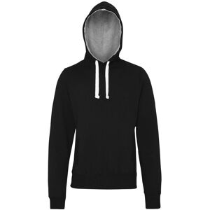 AWDis Mens Chunky Pullover Hoodie Black S AWDis Mens Chunky Pullover Hoodie Black S