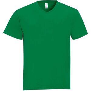 SOL'S Men's Victory V Neck Short Sleeve T-Shirt in Green Size: Medium Green M SOL'S Men's Victory V Neck Short Sleeve T-Shirt in Green Size: Medium Green M