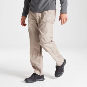 Craghoppers Men's NosiDefence 'Kiwi Convertible' Hiking Trousers in Light Grey Size: 40R Light Grey 40R Craghoppers Men's NosiDefence 'Kiwi Convertible' Hiking Trousers in Light Grey Size: 40R Light Grey 40R