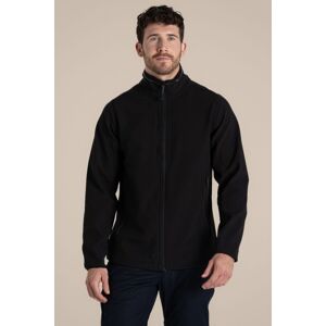 Craghoppers Men's 'Expert Basecamp' Softshell Jacket in Black Size: 3XL Black 3XL Craghoppers Men's 'Expert Basecamp' Softshell Jacket in Black Size: 3XL Black 3XL