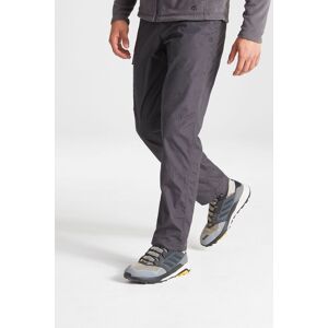 Craghoppers Men's Expert Kiwi Active Anti-Insect Practical Workwear Walking Trousers in Grey Size: 38R Grey 38R Craghoppers Men's Expert Kiwi Active Anti-Insect Practical Workwear Walking Trousers in Grey Size: 38R Grey 38R