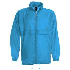 B&C Men's Sirocco Lightweight Jacket Outer Jackets in Duck Egg Blue Size: 2XL Duck Egg Blue 2XL B&C Men's Sirocco Lightweight Jacket Outer Jackets in Duck Egg Blue Size: 2XL Duck Egg Blue 2XL