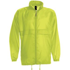 B&C Men's Sirocco Lightweight Jacket Outer Jackets in Bright Yellow Size: Small Bright Yellow S B&C Men's Sirocco Lightweight Jacket Outer Jackets in Bright Yellow Size: Small Bright Yellow S