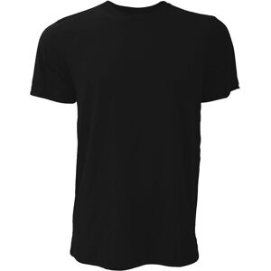 Bella + Canvas Men's Canvas Jersey Crew Neck T-Shirt Short Sleeve T-Shirt in Black Size: XL Black XL Bella + Canvas Men's Canvas Jersey Crew Neck T-Shirt Short Sleeve T-Shirt in Black Size: XL Black XL
