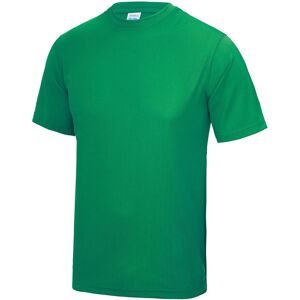 AWDis Men's Just Cool Performance Plain T-Shirt in Green Size: Medium Green M AWDis Men's Just Cool Performance Plain T-Shirt in Green Size: Medium Green M