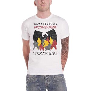 Wu Tang Clan Forever Tour 97 T-Shirt in White Size: Large White L Wu Tang Clan Forever Tour 97 T-Shirt in White Size: Large White L