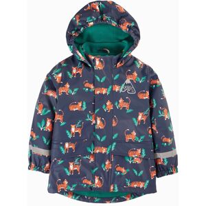 Frugi Boy's Printed Puddle Buster Coat in Blue Size: 5-6 Years Blue 5-6 Years Frugi Boy's Printed Puddle Buster Coat in Blue Size: 5-6 Years Blue 5-6 Years