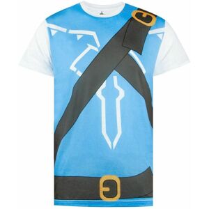 Nintendo Men's Adult Short Sleeved T-Shirt (Mens Blue) in Blue Size: 2XL Blue 2XL Nintendo Men's Adult Short Sleeved T-Shirt (Mens Blue) in Blue Size: 2XL Blue 2XL